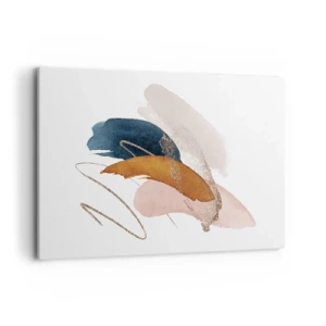 Schilderen op canvas - Gevleugelde compositie - 100x70 cm