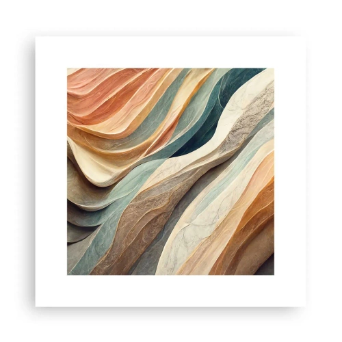 Poster - Het moment vóór de verandering - 30x30 cm