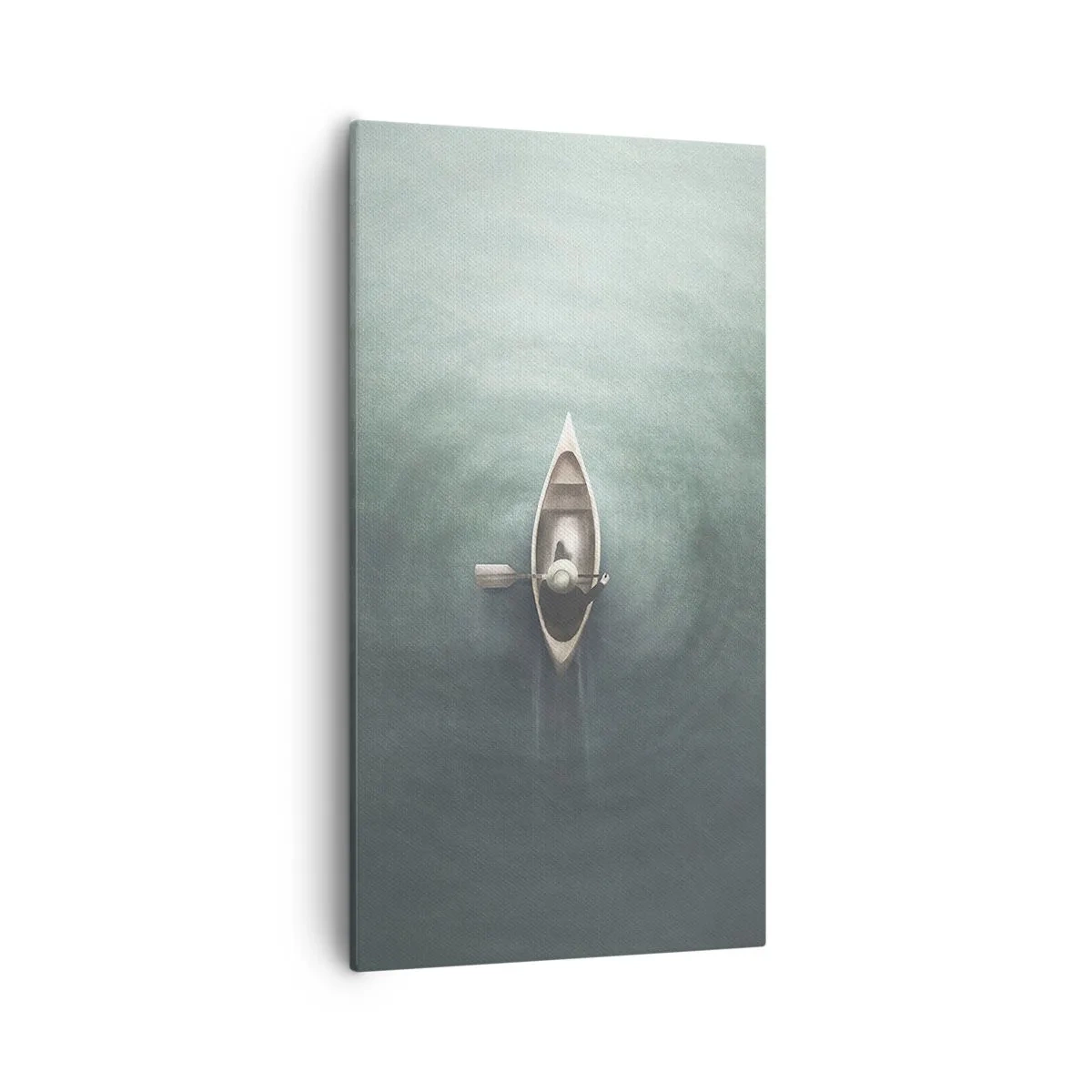 Schilderen op canvas - Door het maanmeer - 55x100 cm