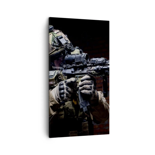 Schilderen op canvas - Dodelijk effectief - 45x80 cm