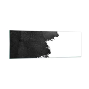 Schilderen op glas - Elementen: aarde - 90x30 cm