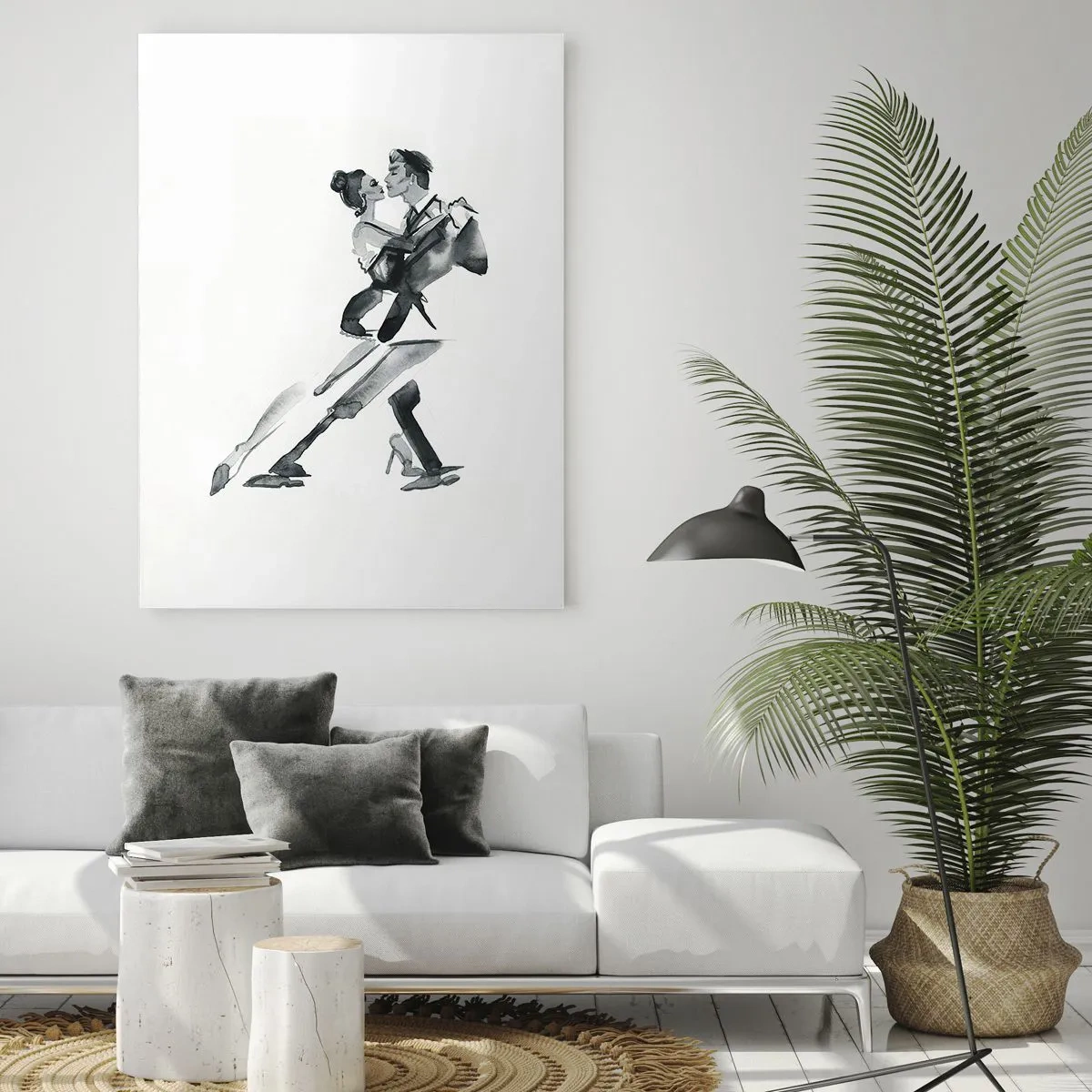 Schilderen op glas - In één slag - 80x120 cm
