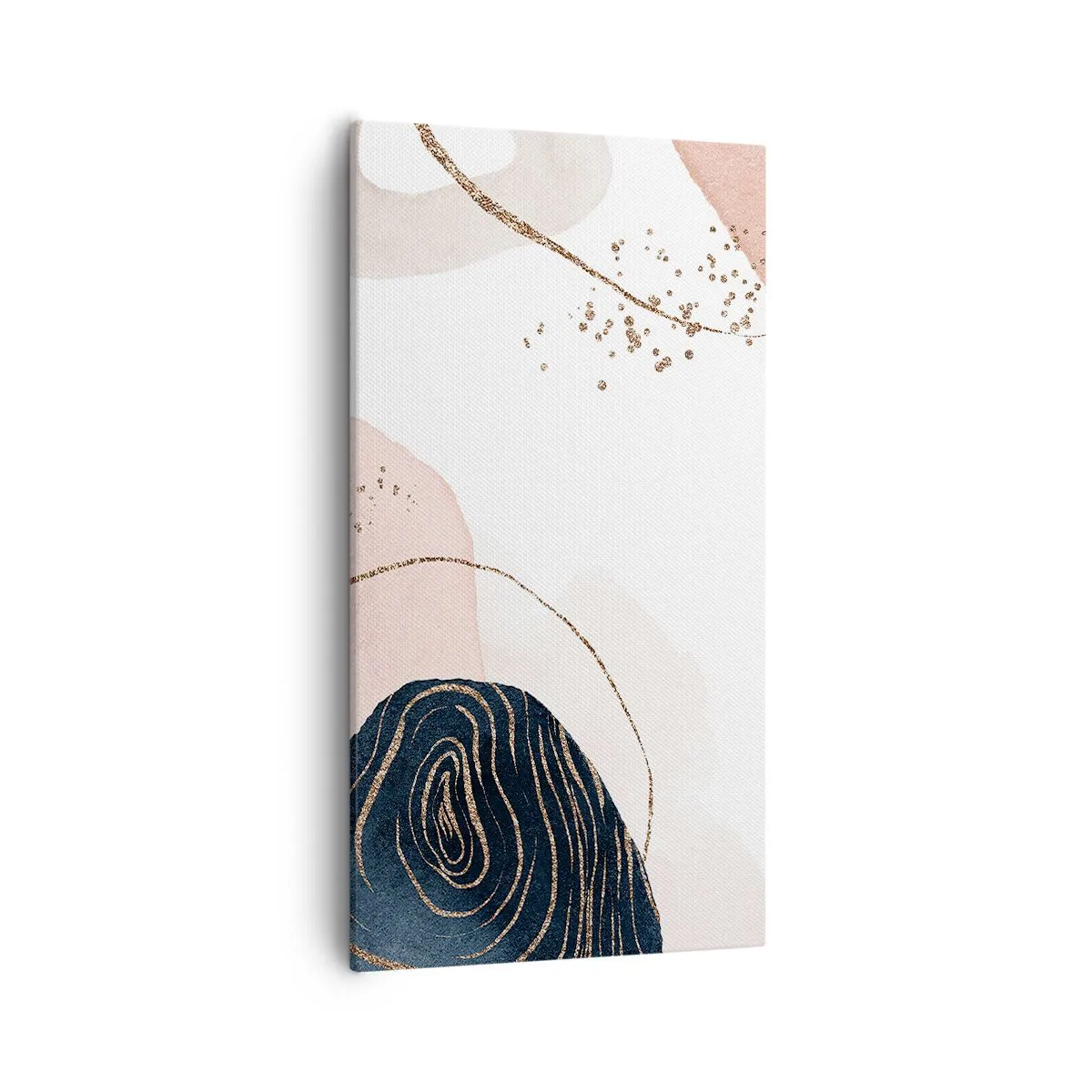 Schilderen op canvas - Alles vloeit - 55x100 cm