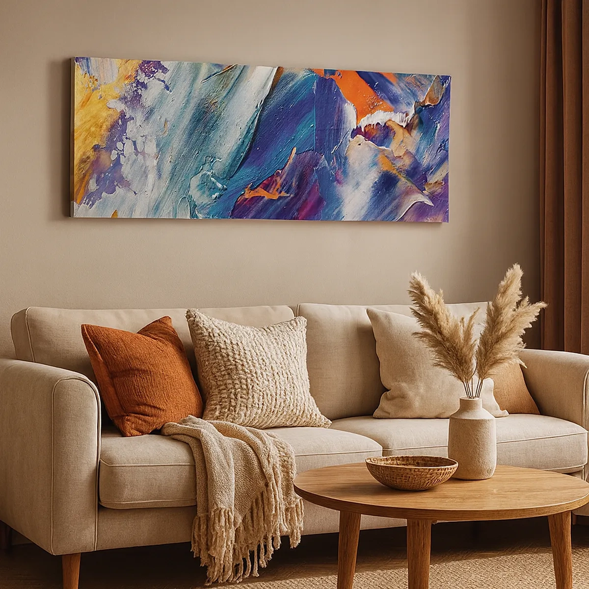 Schilderen op canvas - Kleur verwarring - 30x30 cm