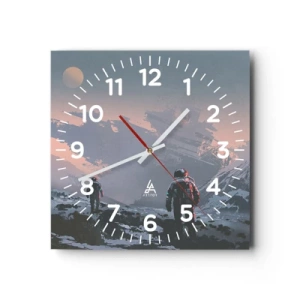 Wandklok - Klok - Onder een onbekende ster - 30x30 cm