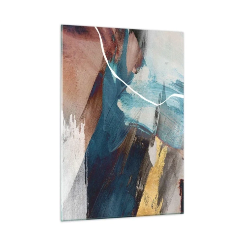 Schilderen op glas - Met panache en energie - 50x70 cm