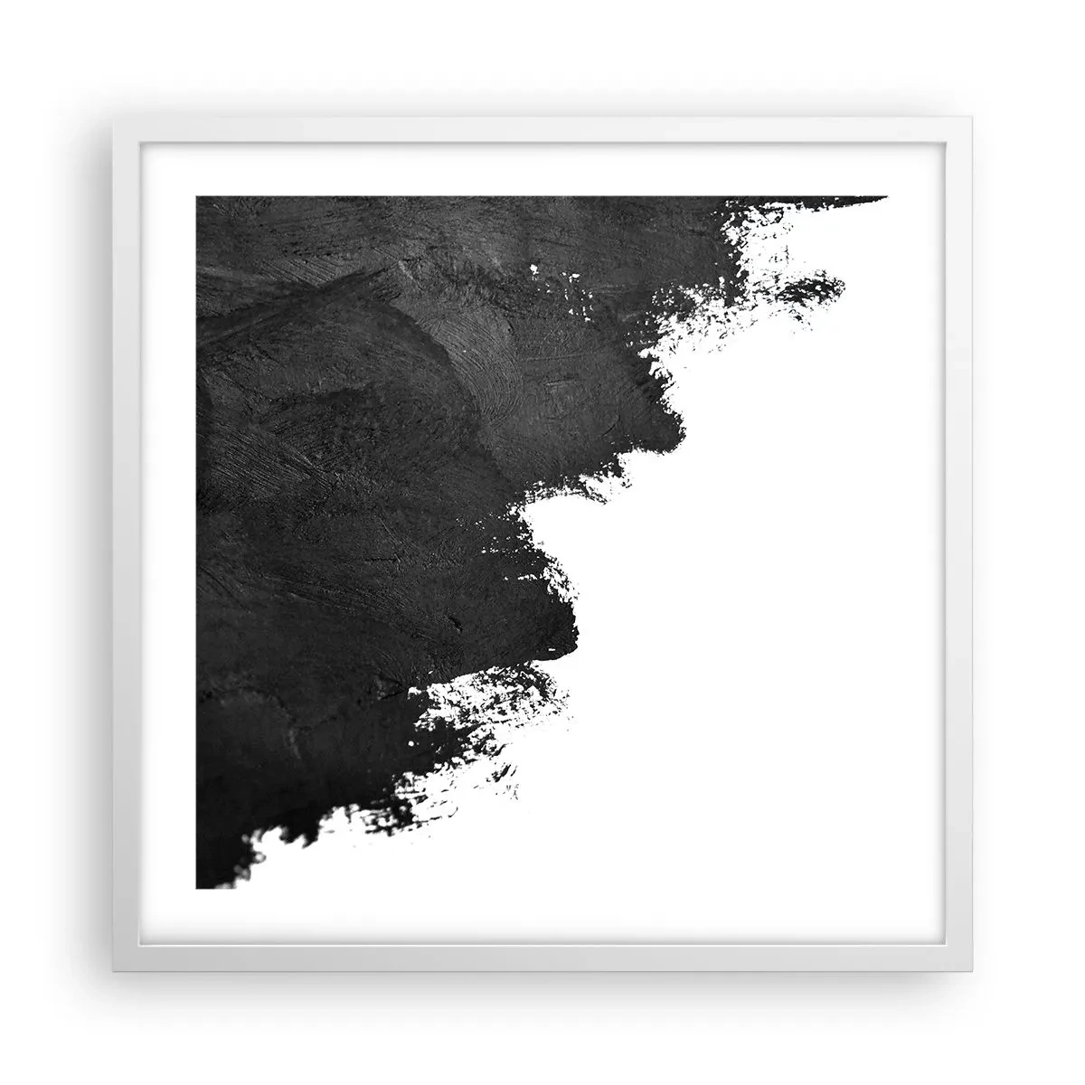 Poster in een witte lijst - Elementen: aarde - 50x50 cm