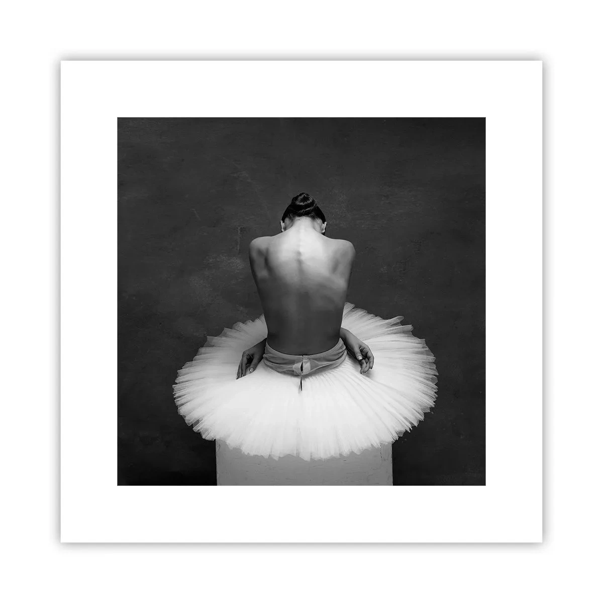 Poster - Het bloeit gewoon - 30x30 cm