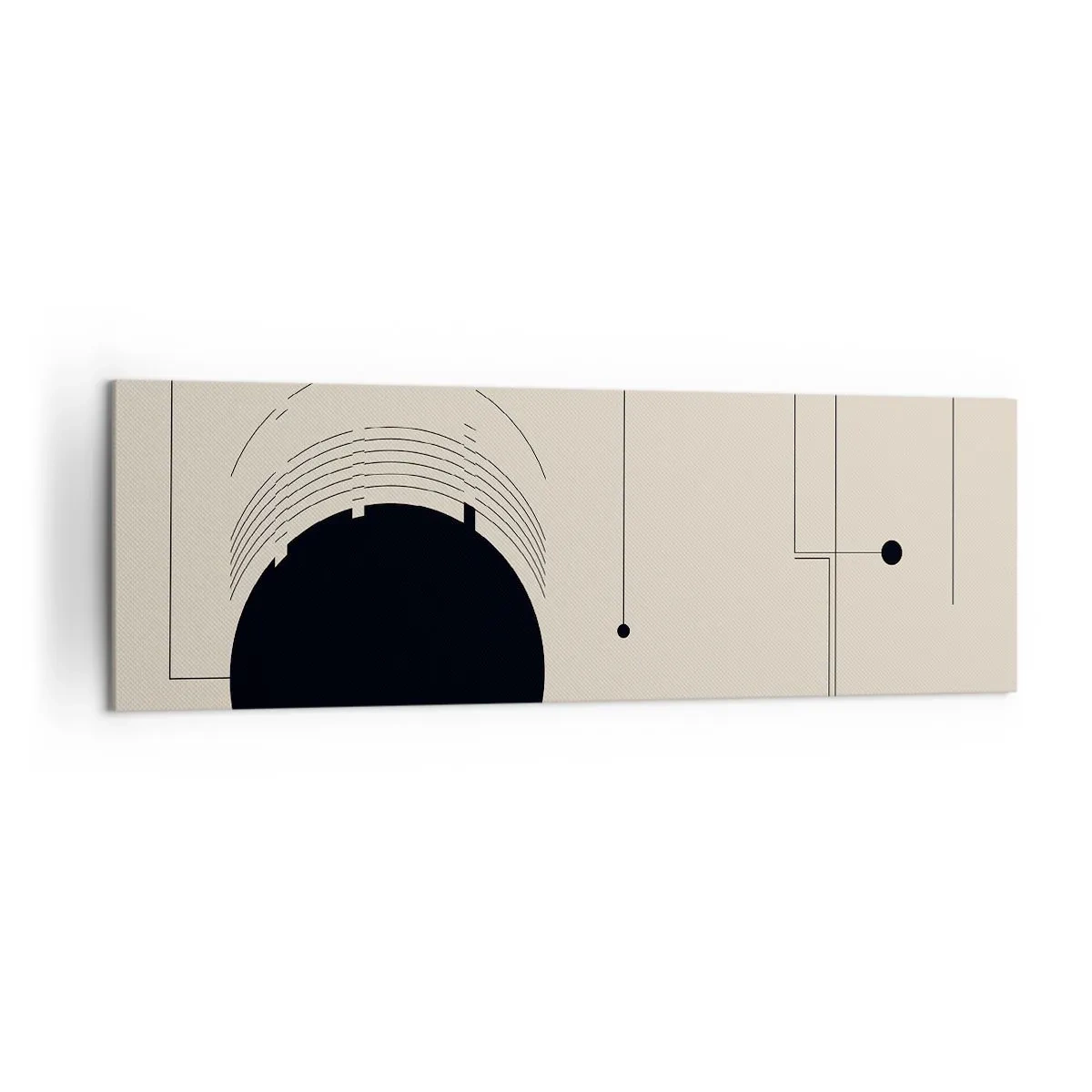 Schilderen op canvas - Een flexibele en dynamische compositie - 160x50 cm