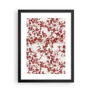 Poster in een zwarte lijst - Zoals oud calico - 30x40 cm