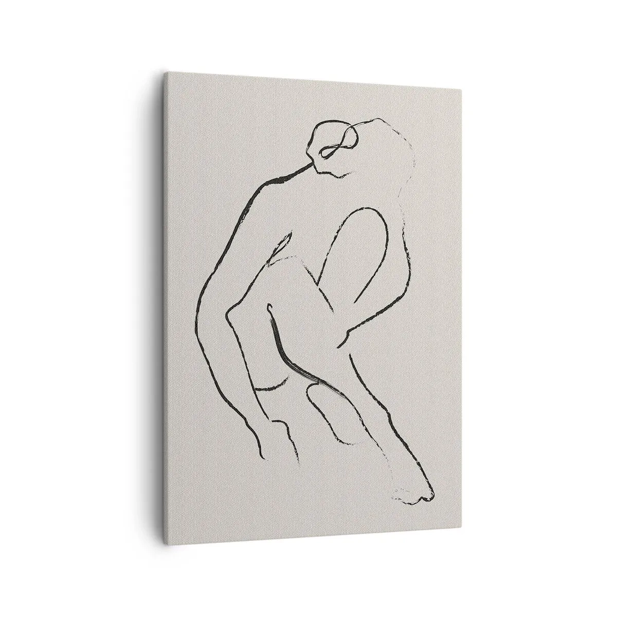 Schilderen op canvas - Intieme schets - 50x70 cm