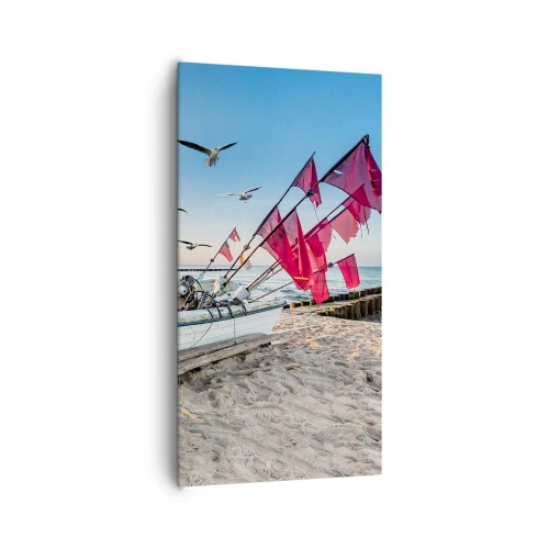 Schilderen op canvas - Een welverdiende rust - 65x120 cm