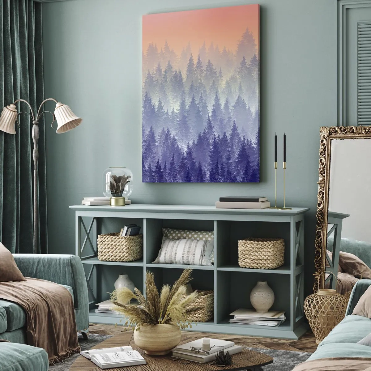 Schilderen op canvas - Hoog, hoger, naar de hemel - 50x70 cm