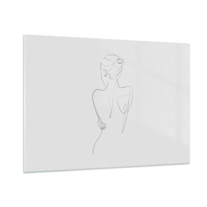 Schilderen op glas - Lichaamsmuziek - 100x70 cm