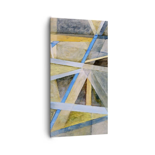 Schilderen op canvas - Recht of diagonaal? - 65x120 cm