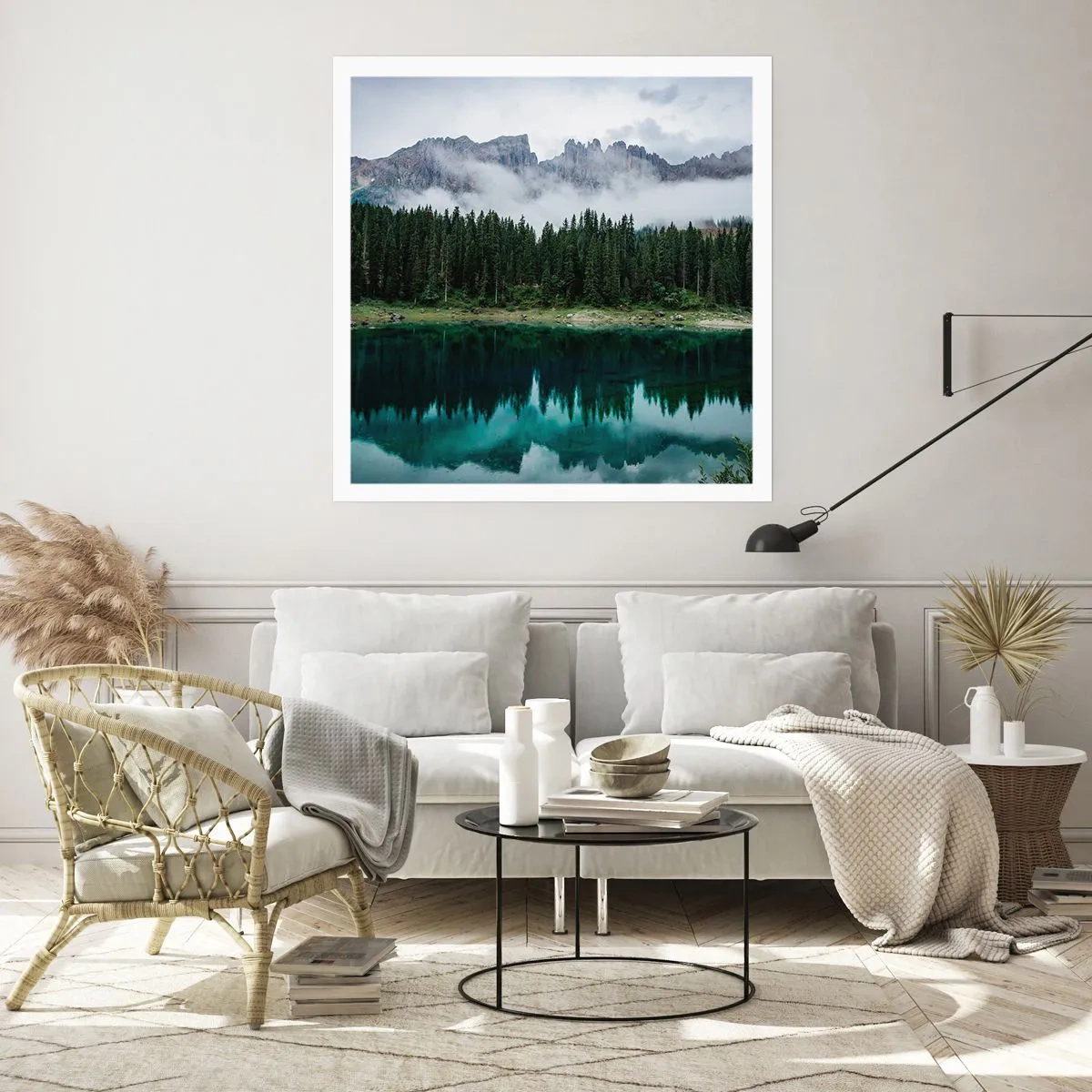 Poster - Stil, stil, laten we het drinkwater niet wakker maken... - 40x40 cm