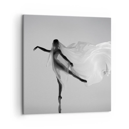 Schilderen op canvas - Lichtheid en gratie - 50x50 cm