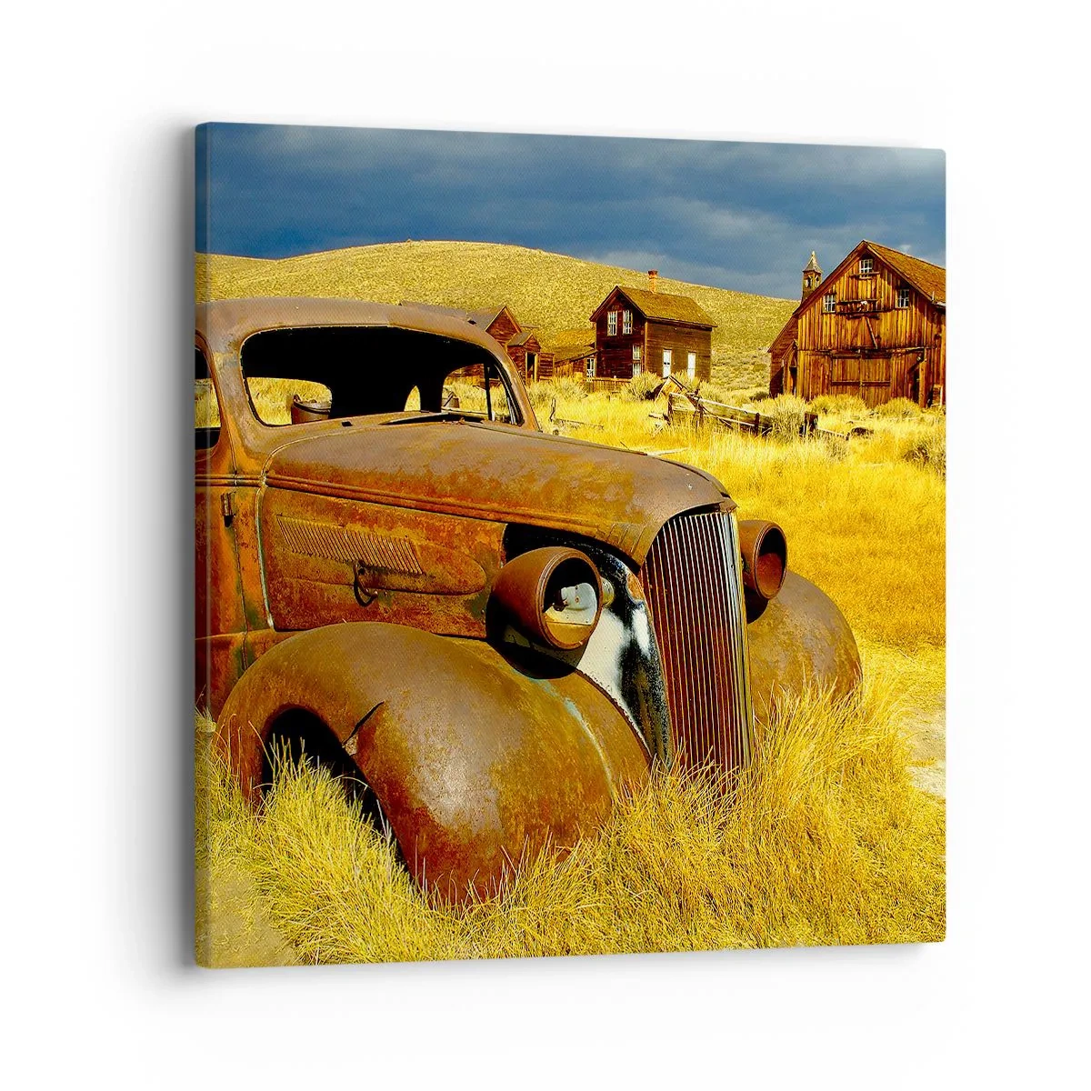 Schilderen op canvas - Een welverdiende rust - 40x40 cm