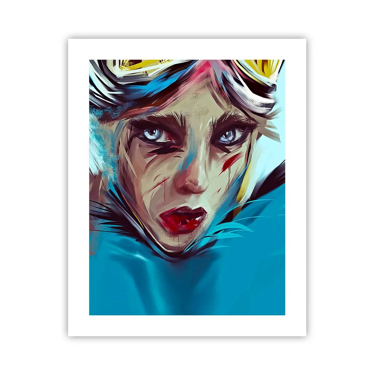 Poster - Straatvechter - 40x50 cm