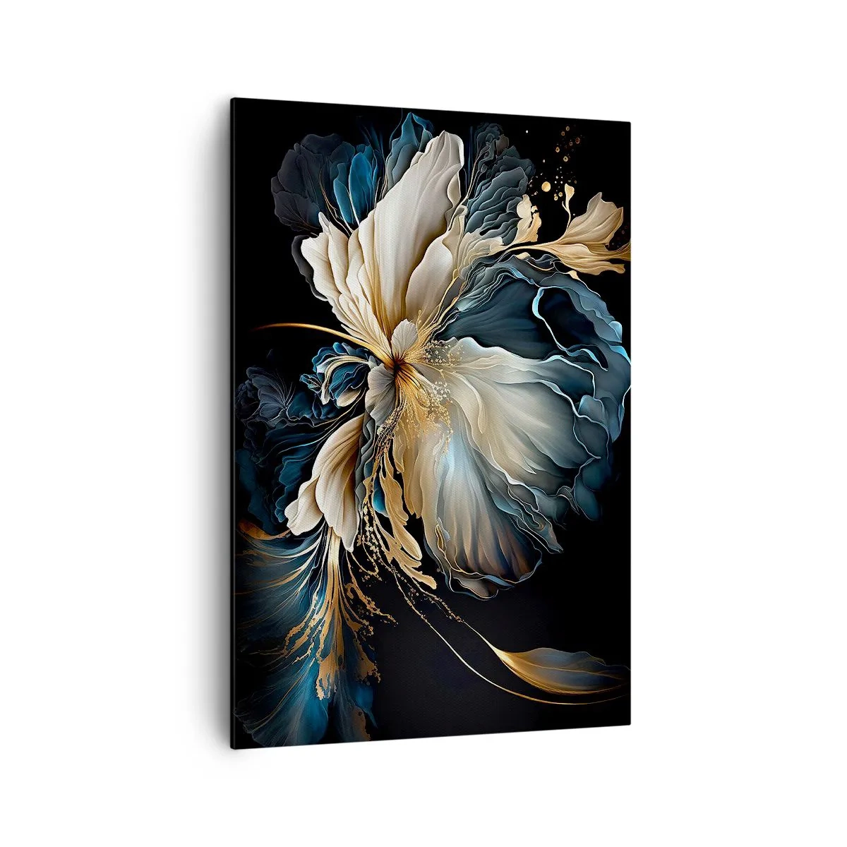 Schilderen op canvas - Sprookjesachtige varenbloem - 70x100 cm