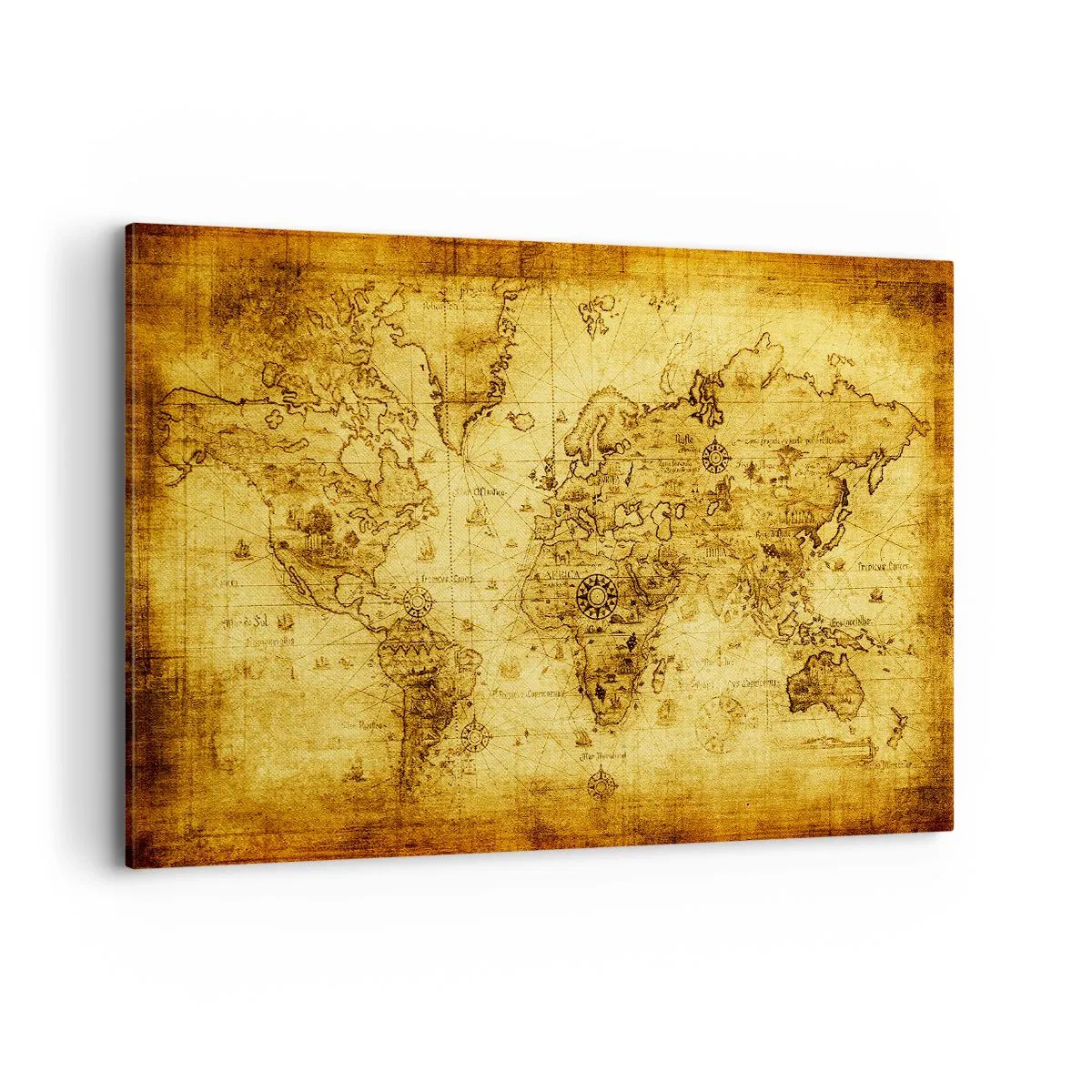 Schilderen op canvas - Hoe vreemd os deze wereld - 120x80 cm
