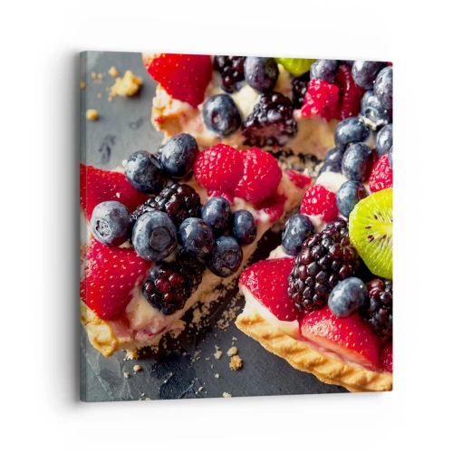 Schilderen op canvas - Dolce vita! - 30x30 cm