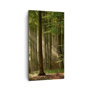 Schilderen op canvas - Stralend op een lentemorgen - 45x80 cm