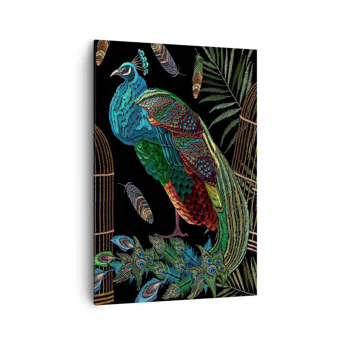 Schilderen op canvas - In koninklijke gewaden - 70x100 cm