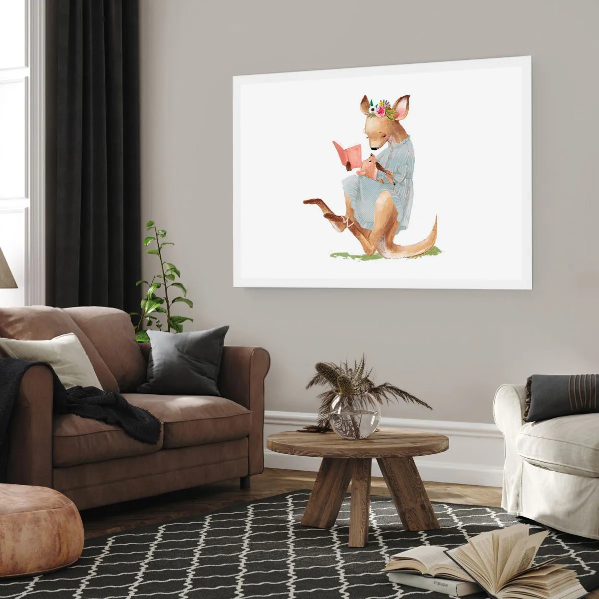 Poster - Lees me voor mama - 100x70 cm