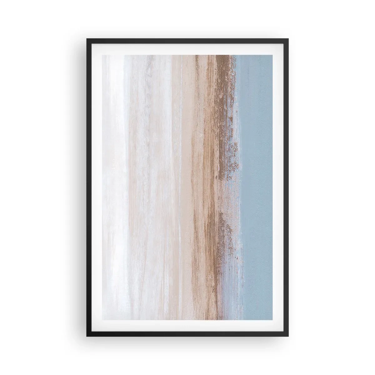 Poster in een zwarte lijst - Dubbelzinnig landschap - 61x91 cm