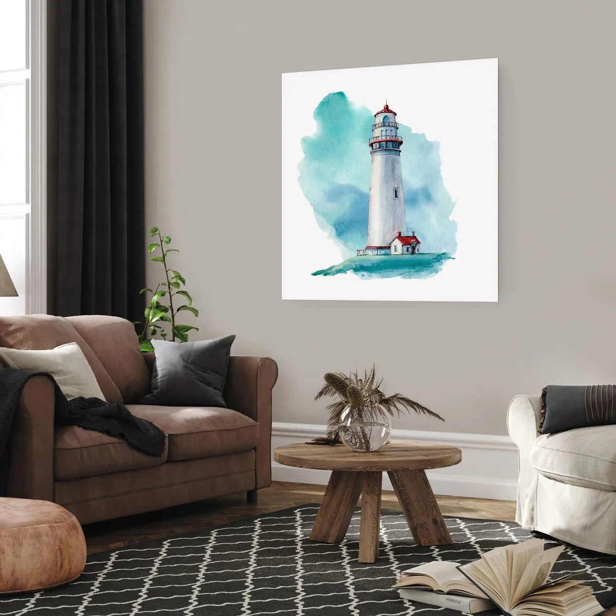 Poster - Blue's zachtaardige zus - 40x40 cm
