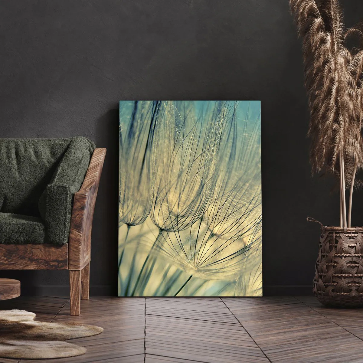 Schilderen op canvas - In afwachting van de wind - 50x70 cm