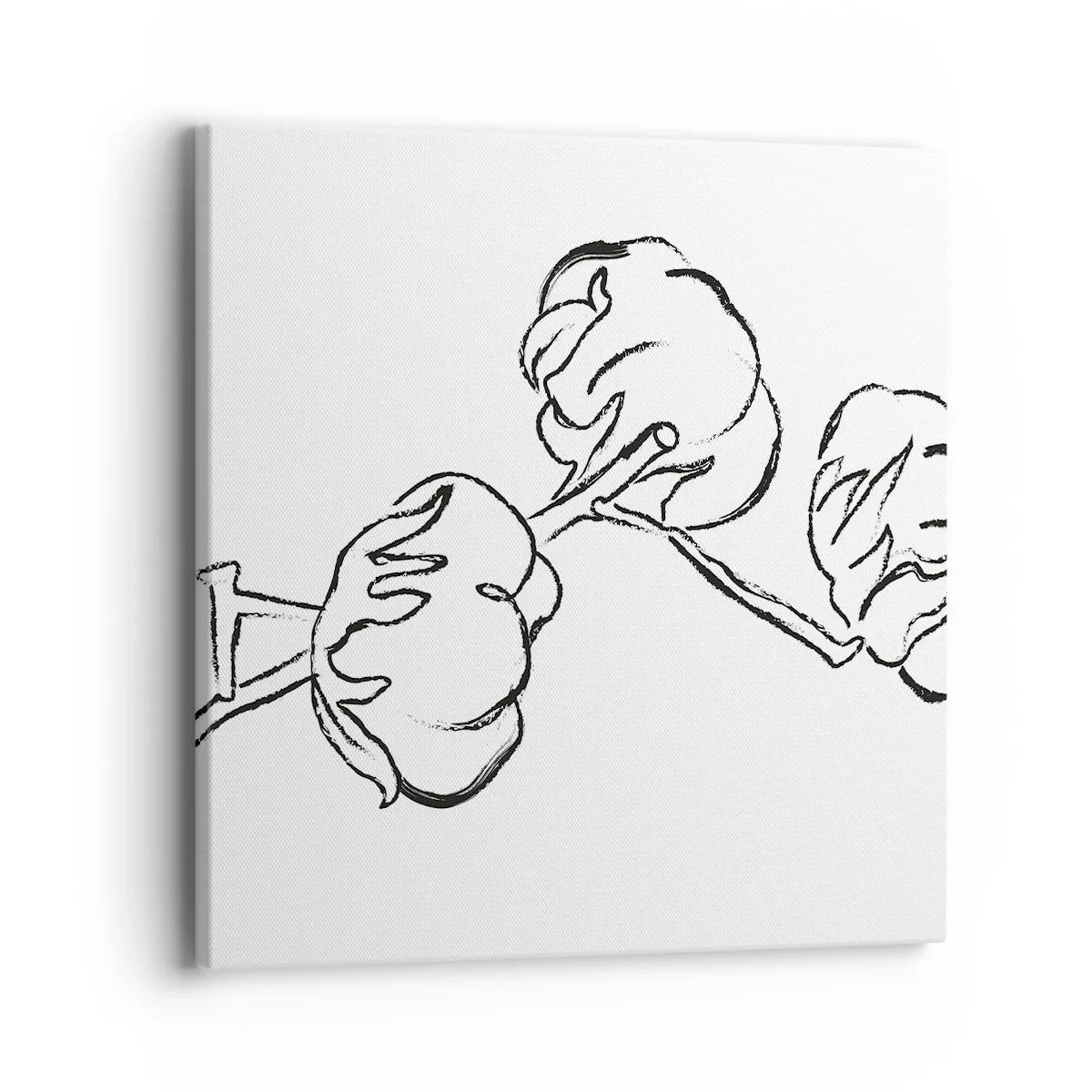 Schilderen op canvas - Katoen dons - 40x40 cm