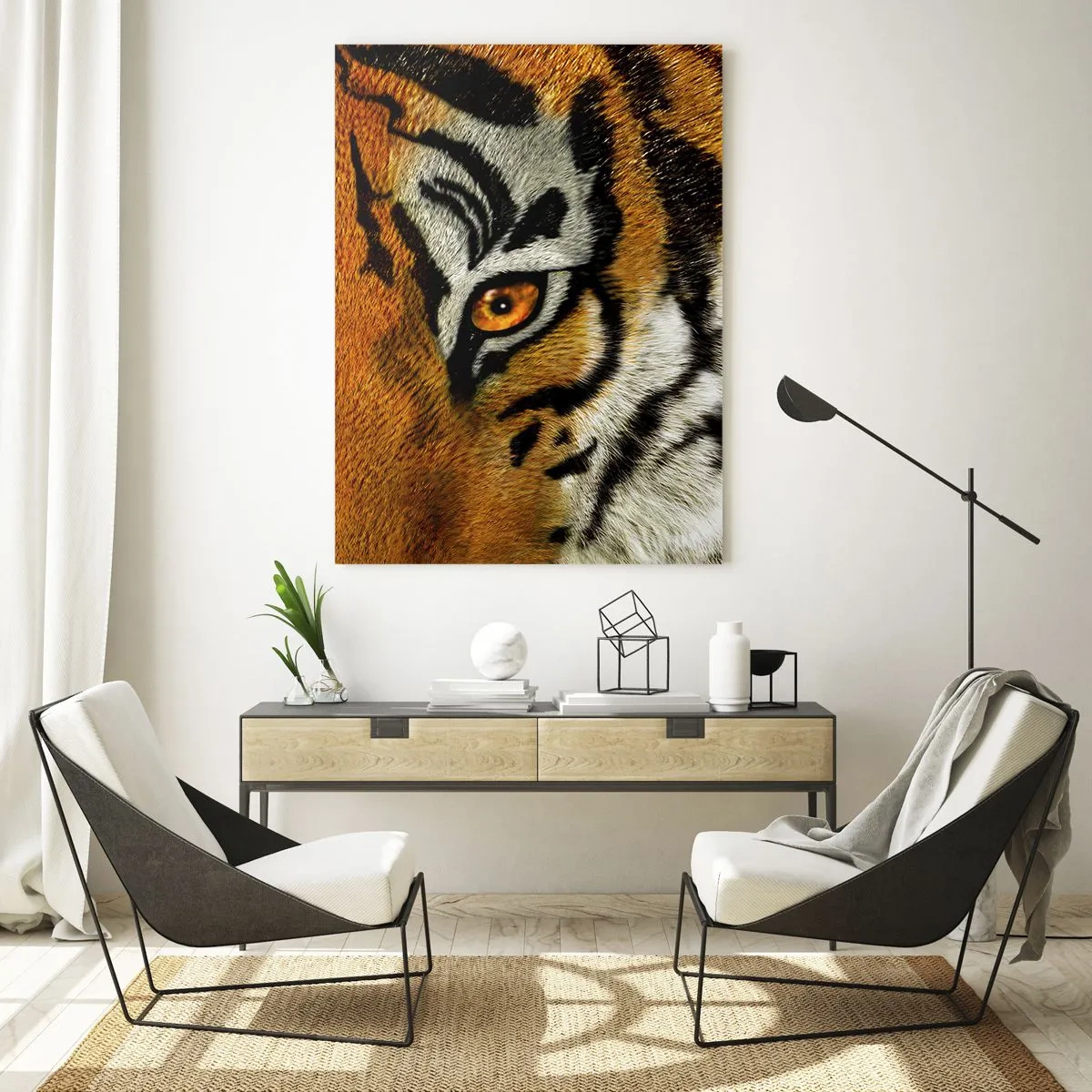 Schilderen op glas - Vreselijk en mooi - 50x70 cm