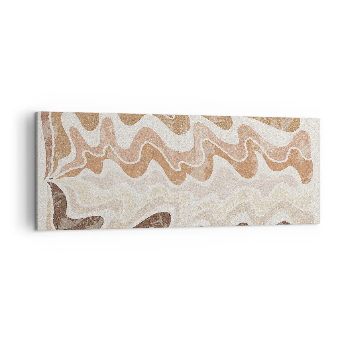 Schilderen op canvas - Goede energie – goede emoties - 140x50 cm