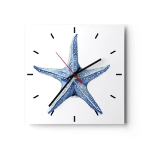 Wandklok - Klok - Ster van de zee - 30x30 cm