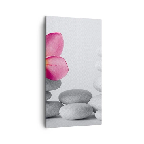 Schilderen op canvas - Steen op steen, en op deze steen... - 45x80 cm