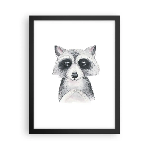 Poster in een zwarte lijst - Een moment om te verhuizen - 30x40 cm