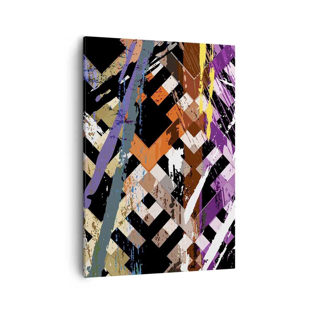 Schilderen op canvas - Tot de tweede macht verheven - 50x70 cm