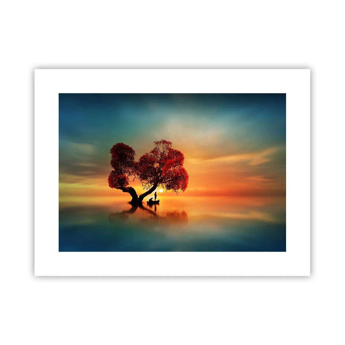 Poster - Afstanders en de stilte van de wereldlozen - 40x30 cm