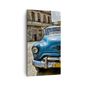 Schilderen op canvas - Het oude is mooi - 45x80 cm