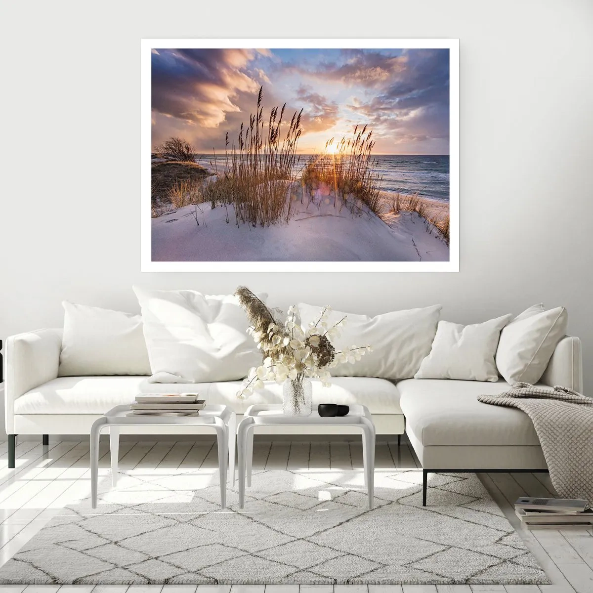 Poster - Afscheid van de zon en de wind - 50x40 cm