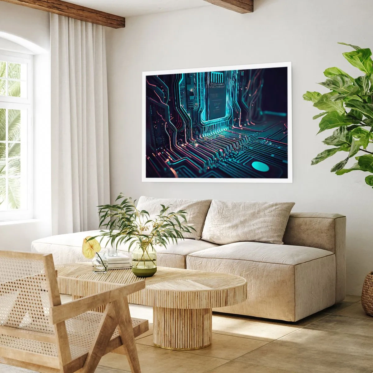 Poster - Ik ben aan het denken… - 50x40 cm