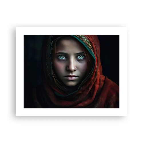 Poster - Oosterse prinses - 50x40 cm