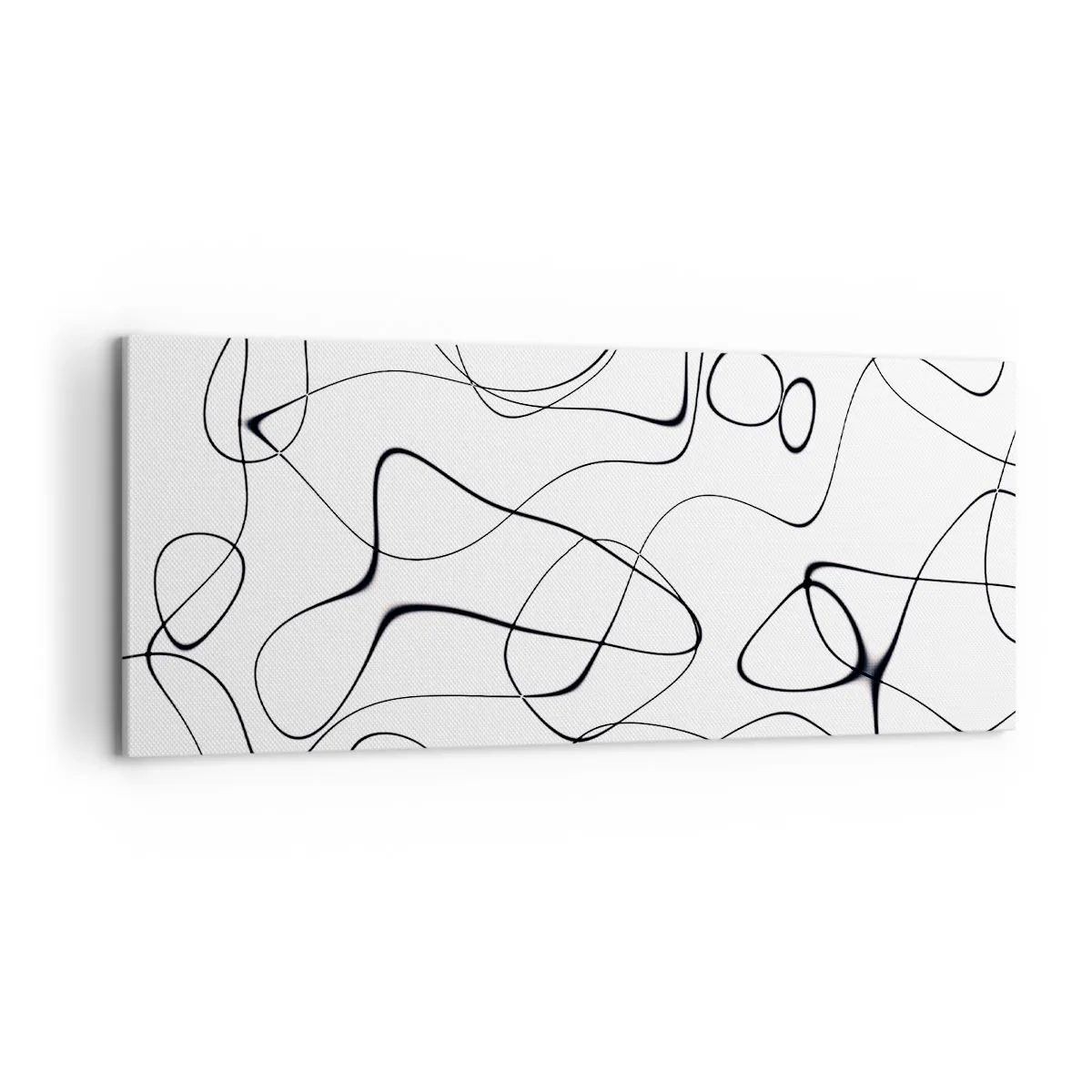 Schilderen op canvas - Levenspaden, wisselvalligheden - 120x50 cm