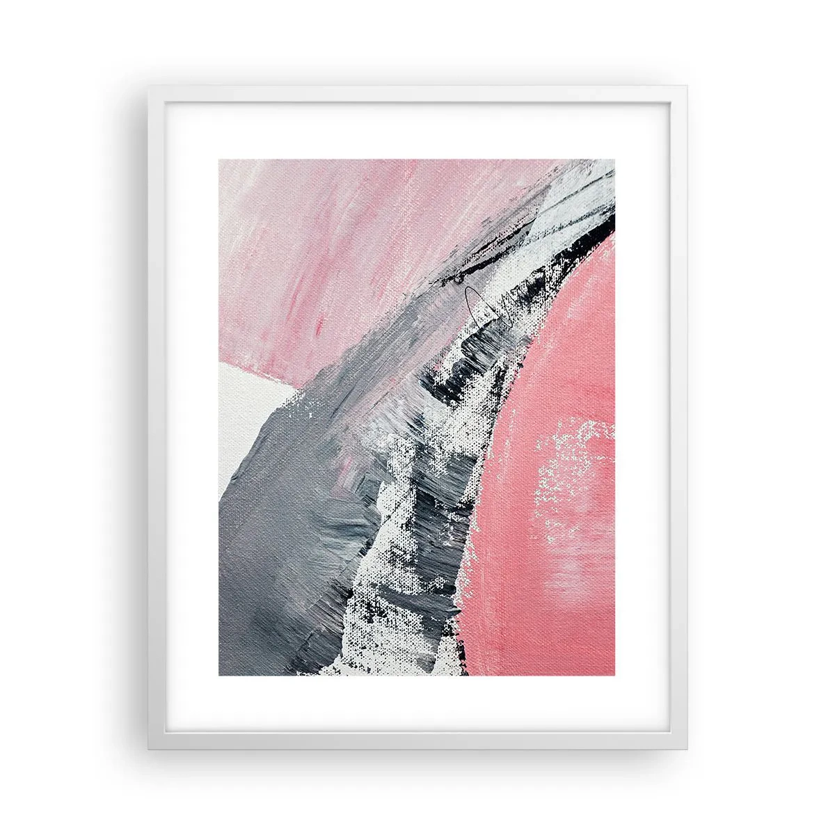 Poster in een witte lijst - Bijpassende compositie - 40x50 cm