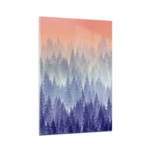 Schilderen op glas - Hoog, hoger, naar de hemel - 70x100 cm