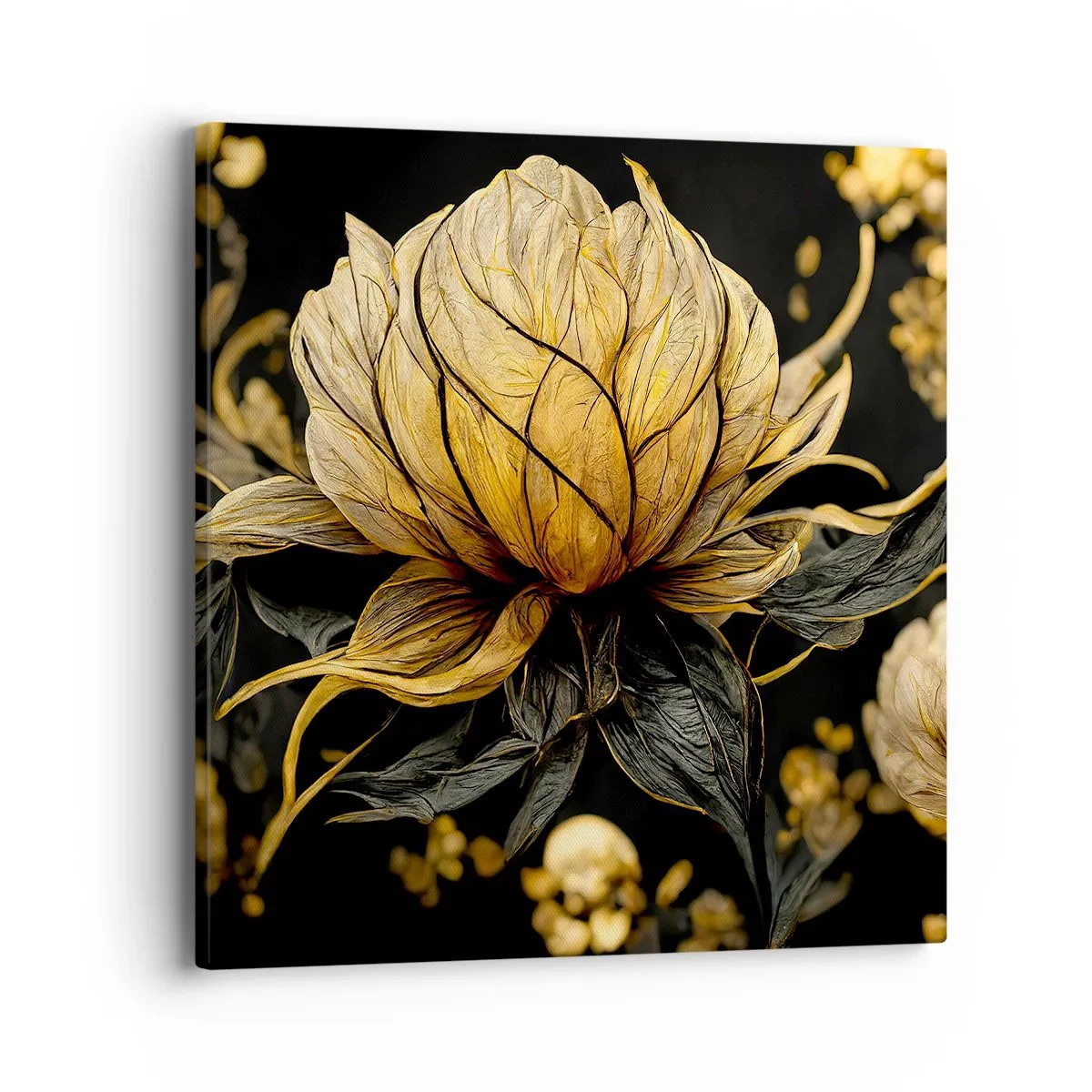 Schilderen op canvas - Subtiele kwetsbaarheid - 40x40 cm