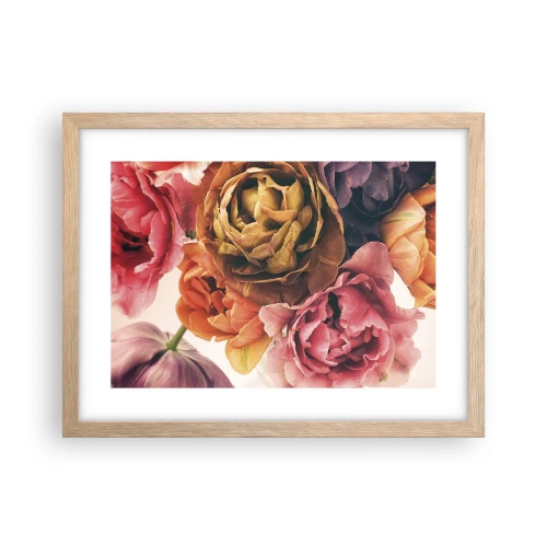 Een poster in een licht eiken lijst - Een viering van het leven - 40x30 cm