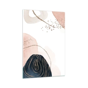 Schilderen op glas - Alles vloeit - 70x100 cm